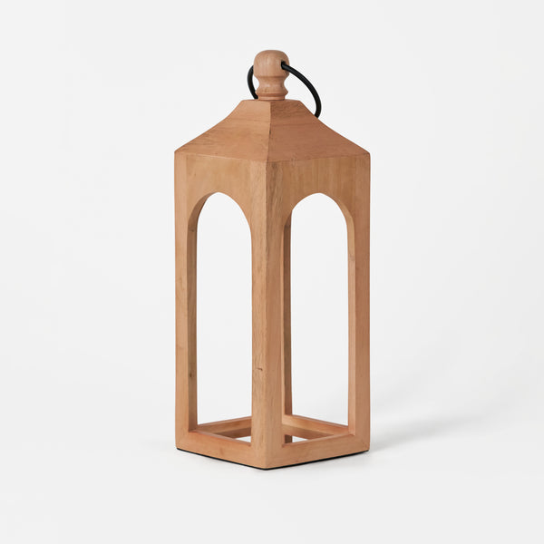 Era Wooden Lanterns, Set Of 3 - Natural