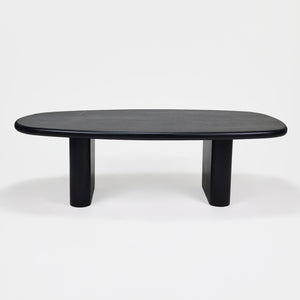 Calvin Rectangular Wooden Coffee Table - Black