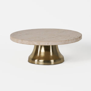Eira Marble Cake Stand - Gold