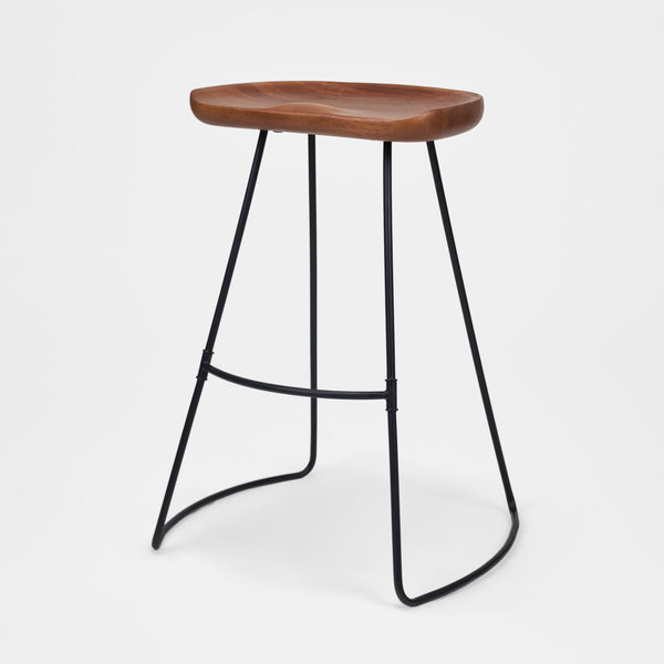 Toby Bar Stool - Walnut