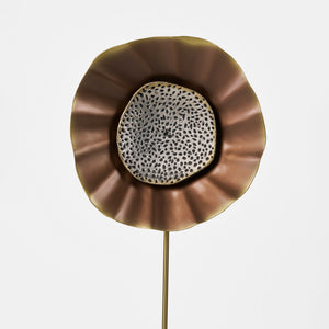 Caddis Metal Decorative Accent, Set Of 3 - Brown