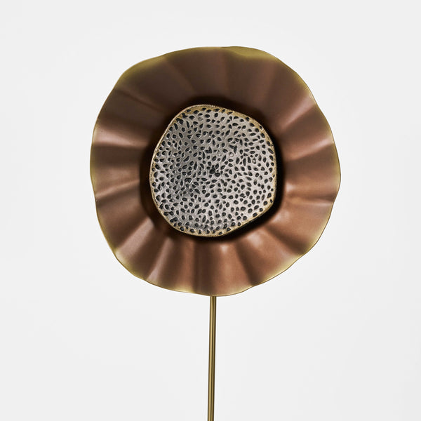 Caddis Metal Decorative Accent, Set Of 3 - Brown