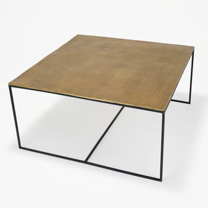 Serra Coffee Table - Black & Gold