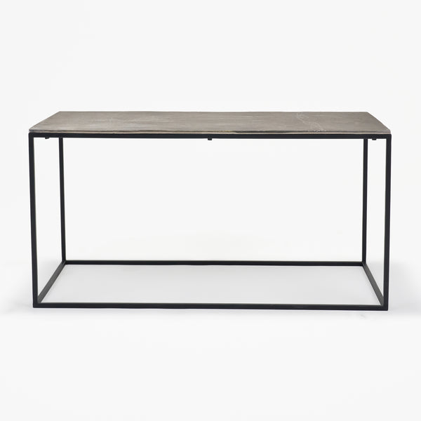 Serra Rectangular Coffee Table - Silver