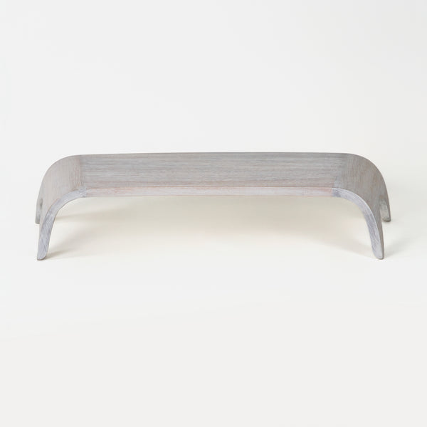 Revo Wooden Laptop Stand - Whitewash