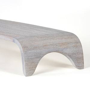 Revo Wooden Laptop Stand - Whitewash