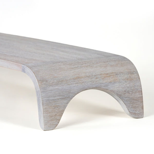 Revo Wooden Laptop Stand - Whitewash