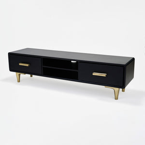 Clover Media Unit - Black & Gold