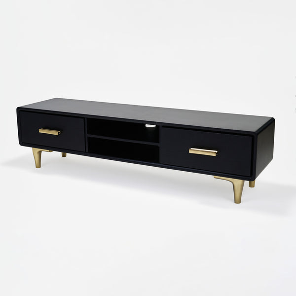 Clover Media Unit - Black & Gold