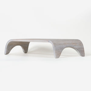 Revo Wooden Laptop Stand - Whitewash