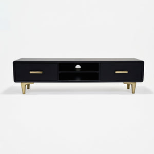 Clover Media Unit - Black & Gold