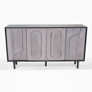 Roy Sideboard - Grey & Black