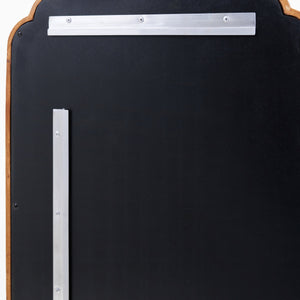 Celia Rectangular Wall Mirror With Wooden Frame - Honey