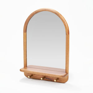 Arc Rectangular Wall Mirror - Natural