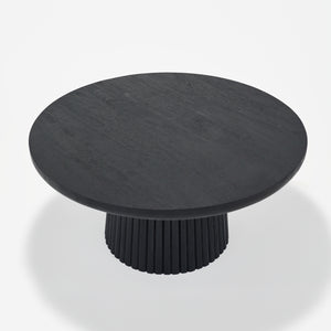 Agnus Coffee And Side Table, Set of 3 - Black