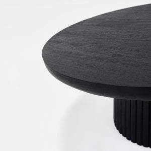 Agnus Coffee And Side Table, Set of 3 - Black