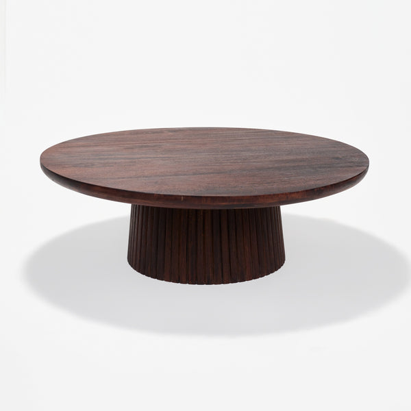 Agnus Coffee Tables, Set of 2 - Black & Walnut