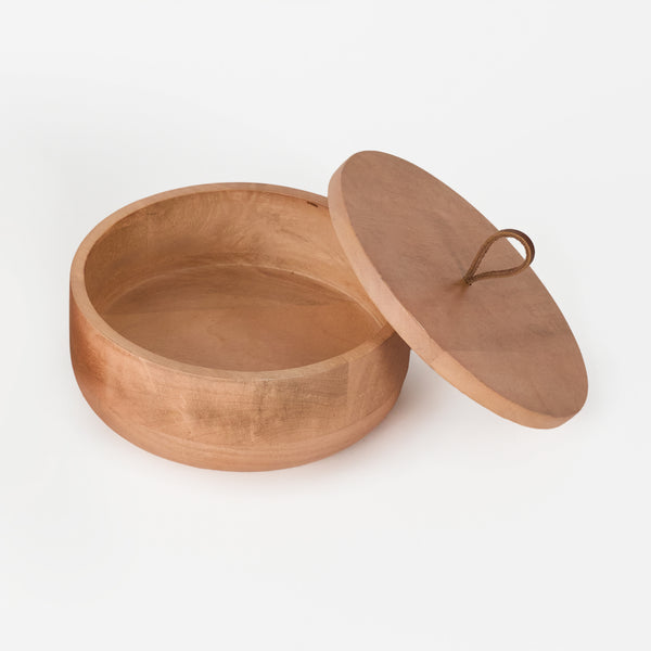 Bento Wooden Storage Box, Large - Natural