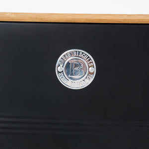 Penta Storage Box With Wooden Lid - Black