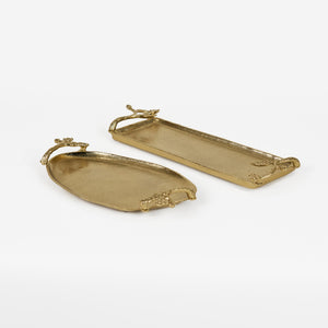 Ziah Metal Tray, Set of 2