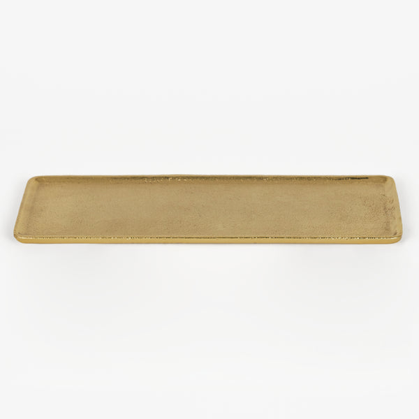 Ira Metal Platter, Large - Gold