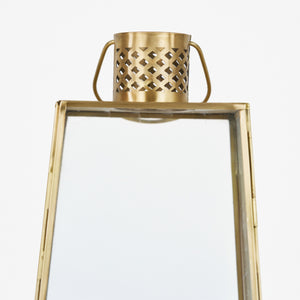 Oma Metal Lantern, Large - Gold