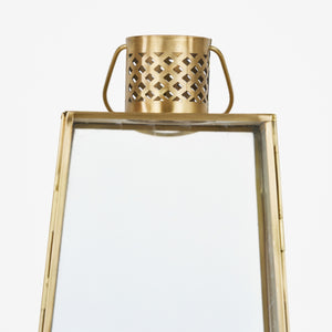 Oma Metal Lantern, Small - Gold