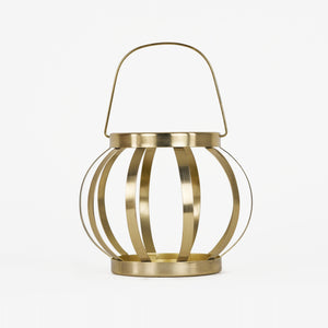Ray Metal Lanterns, Set Of 3 - Gold