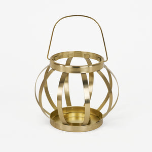 Ray Metal Lanterns, Set Of 3 - Gold