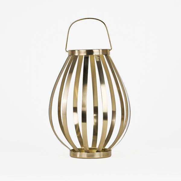 Ray Metal Lanterns, Set Of 3 - Gold