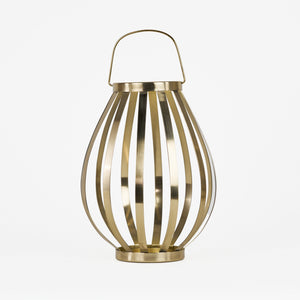 Ray Metal Lanterns, Set Of 3 - Gold