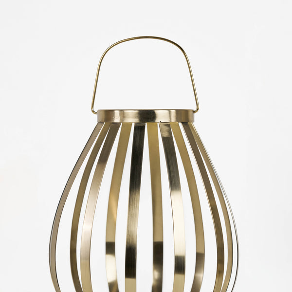 Ray Metal Lanterns, Set Of 3 - Gold