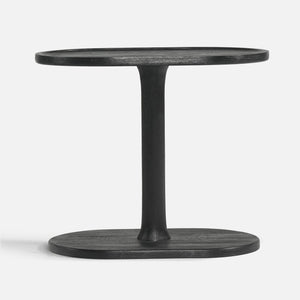 Iris Wooden End Table - Black