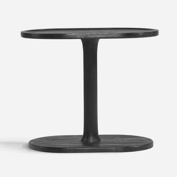 Iris Wooden End Table - Black