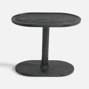 Iris Wooden End Table - Black