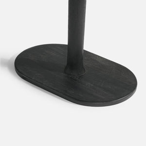 Iris Wooden End Table - Black