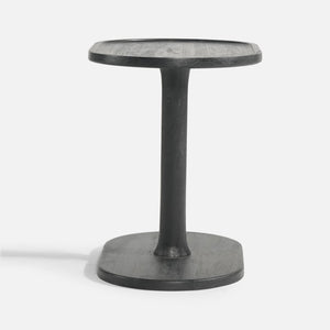 Iris Wooden End Table - Black