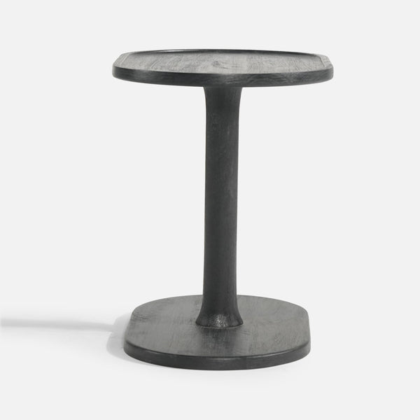Iris Wooden End Table - Black