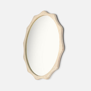 Celestia Wall Mirror - White Wash