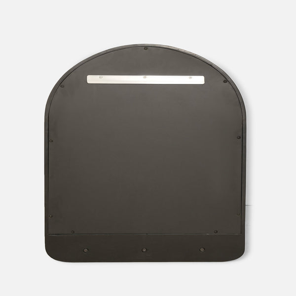 Arc Rectangular Wall Mirror - Black