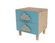 Dream Kids Nightstand- Blue