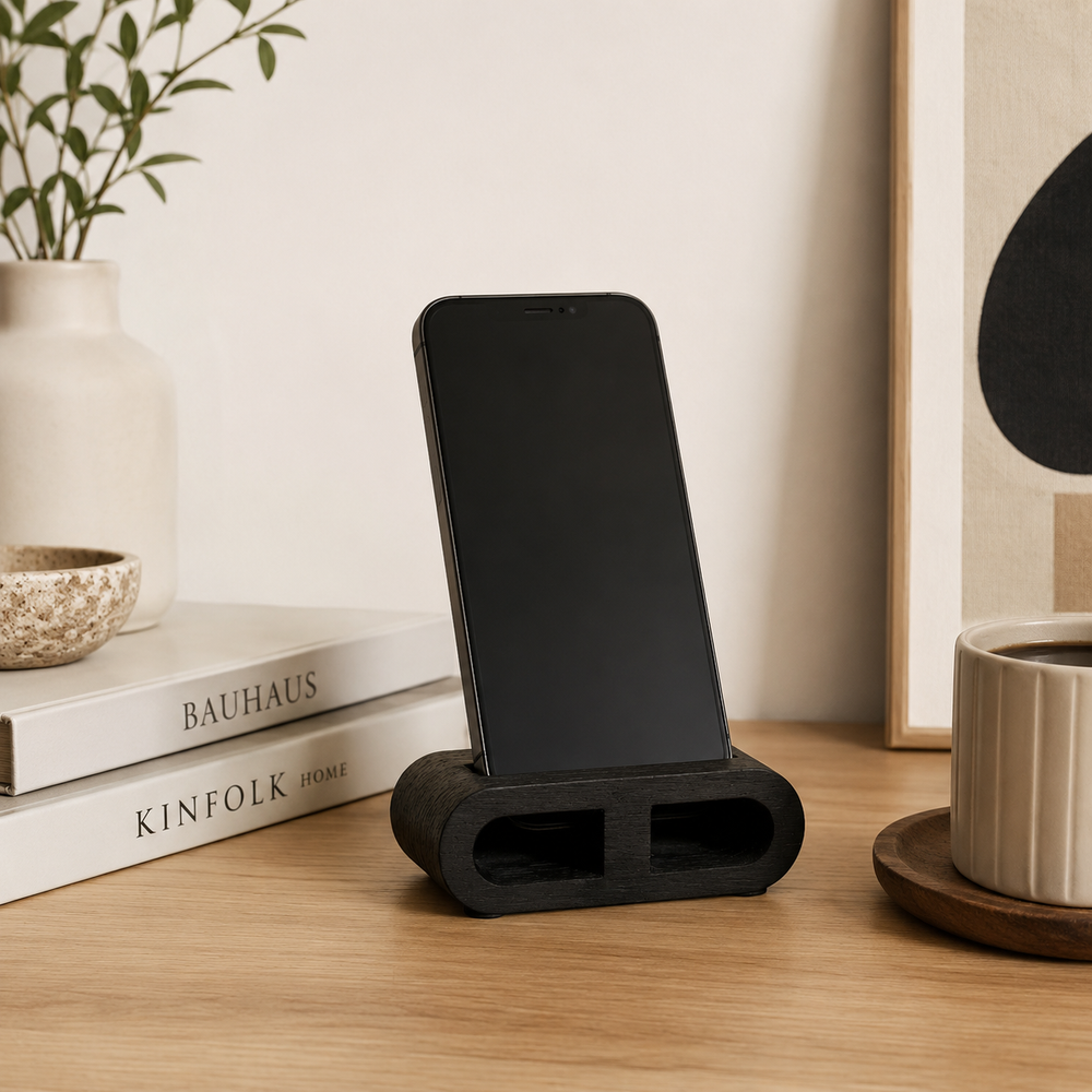 Adel Natural Sound Amplifying Mobile Stand – Black