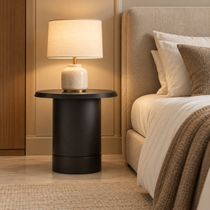 Eden Bedside Table, Set of 2 - Black