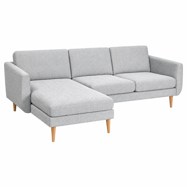 Embolden 3- Seater Chaise Longue Fabric Sofa L161cm x W246cm x H67cm