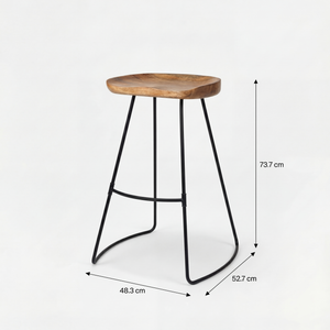 Toby Bar Stool - Natural
