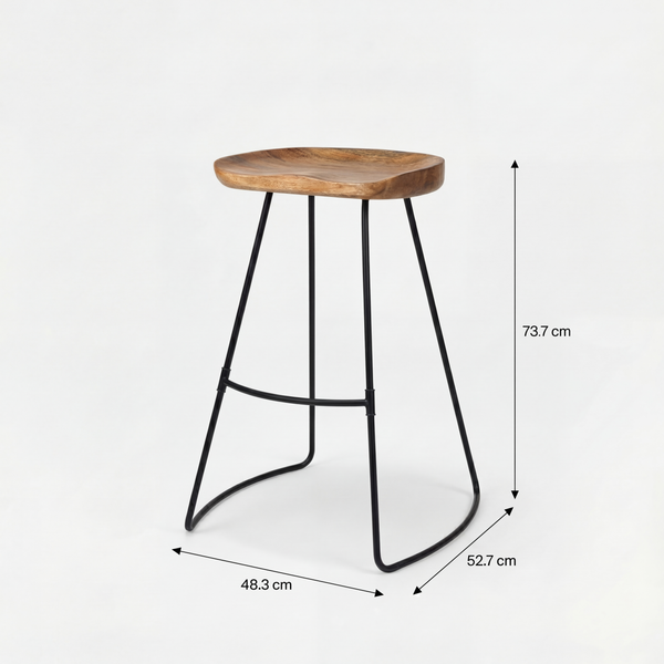 Toby Bar Stool - Natural