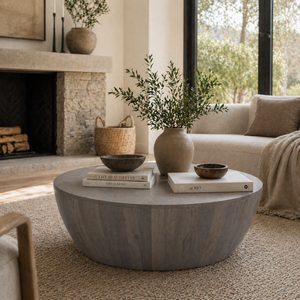 Owen Coffee Table - Graywash Walnut