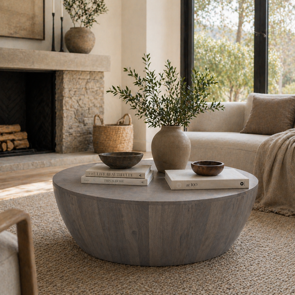 Owen Coffee Table - Graywash Walnut