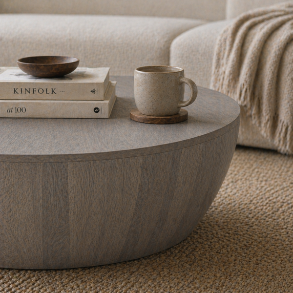 Owen Coffee Table - Graywash Walnut