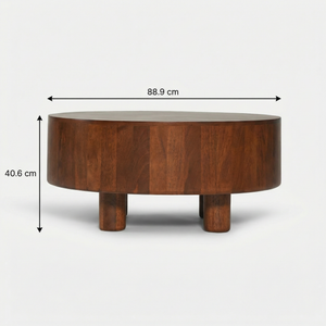 Hugo Coffee & Side Table Set- Walnut
